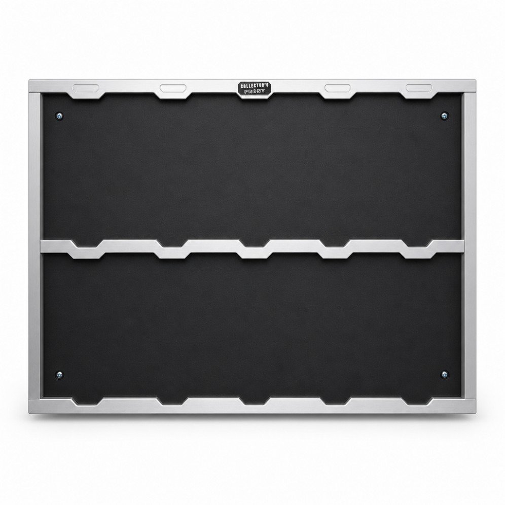 Collectors Front Standard Display in base aluminum finish